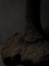 Load image into Gallery viewer, ANTIQUE CHARRED BRANCH CANDLE HOLDER