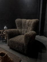 Load image into Gallery viewer, VINTAGE FRITZ HANSEN MODEL 1518 SHEEPSKIN CHAIRS - PAIR, Denmark, 1940s
