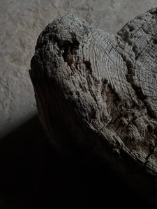 ANTIQUE ZELKOVA STOOL