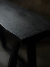 Load image into Gallery viewer, ANTIQUE CHARRED NARROW SIDE TABLE
